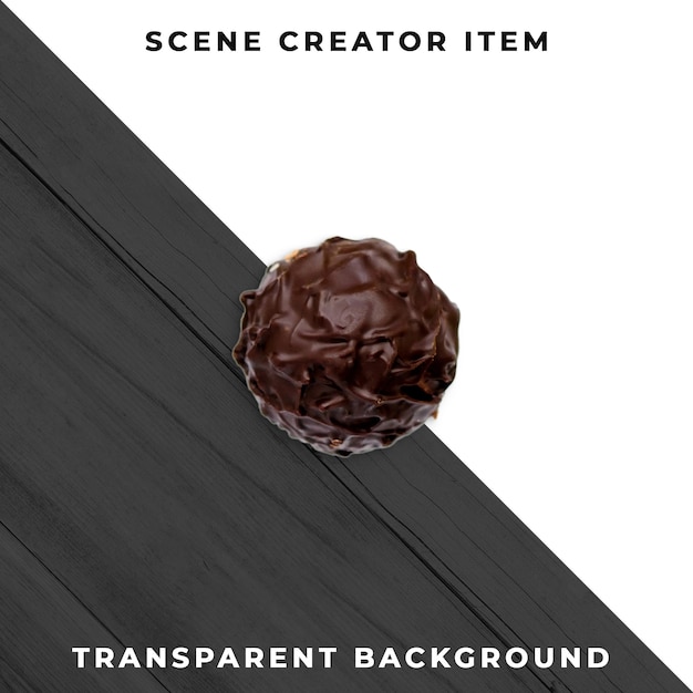 Chocolate transparent PSD