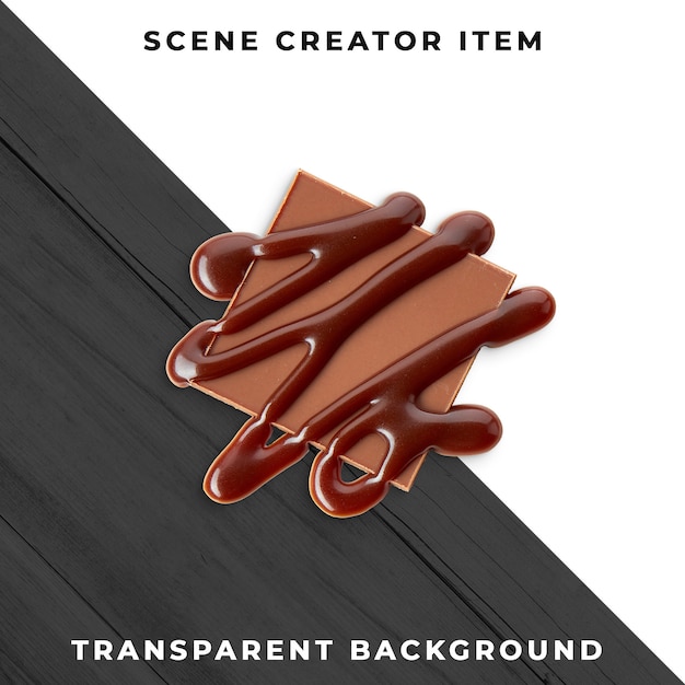 Free PSD chocolate transparent psd