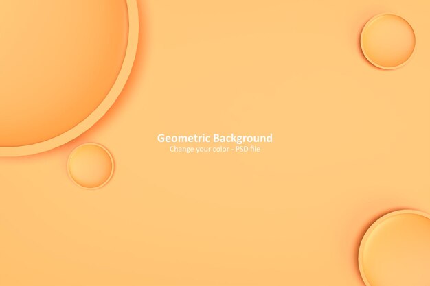 Colorful background wallpaper wiht minimal 3d geometric shapes