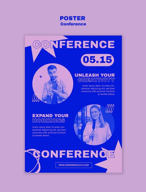 Conference template design