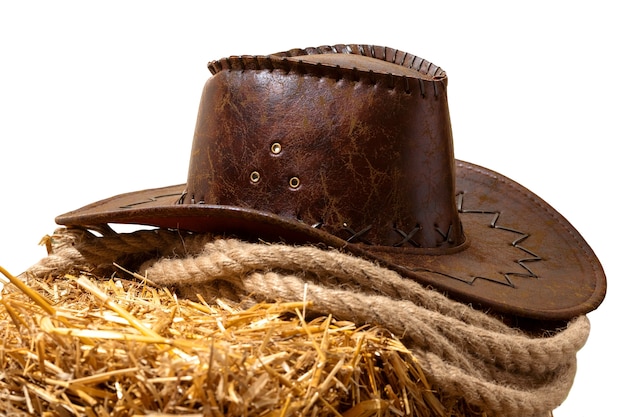 Free PSD cowboy accessory isolated