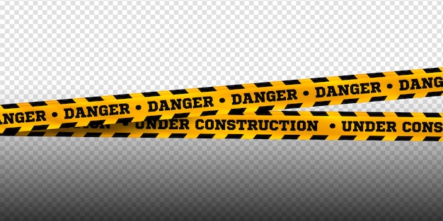 Free PSD editable psd warning tape danger stripes police crime