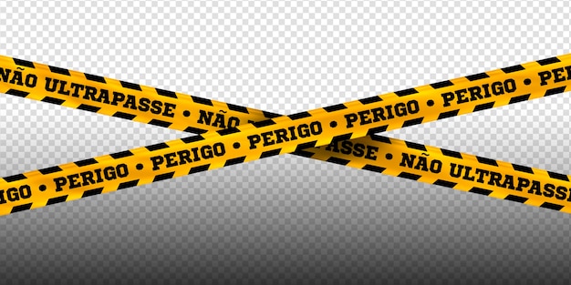 Free PSD editable psd warning tape danger stripes police crime