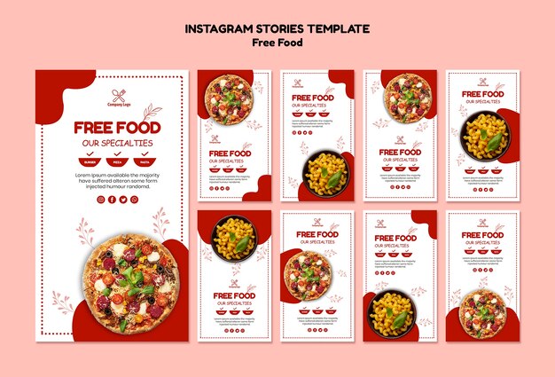 Free food instagram stories