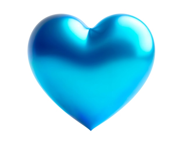 Free PSD glowing 3d heart