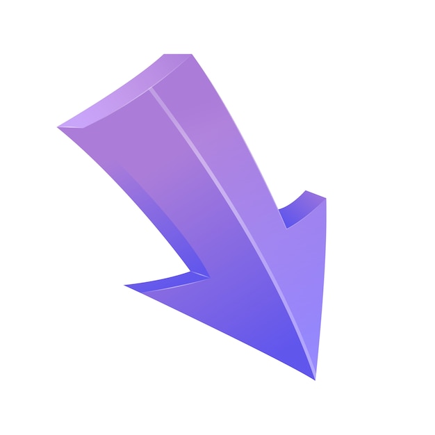 Gradient arrows design