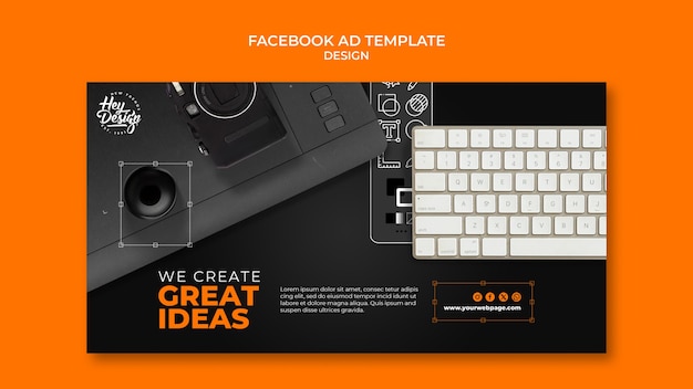 Free PSD graphic design template