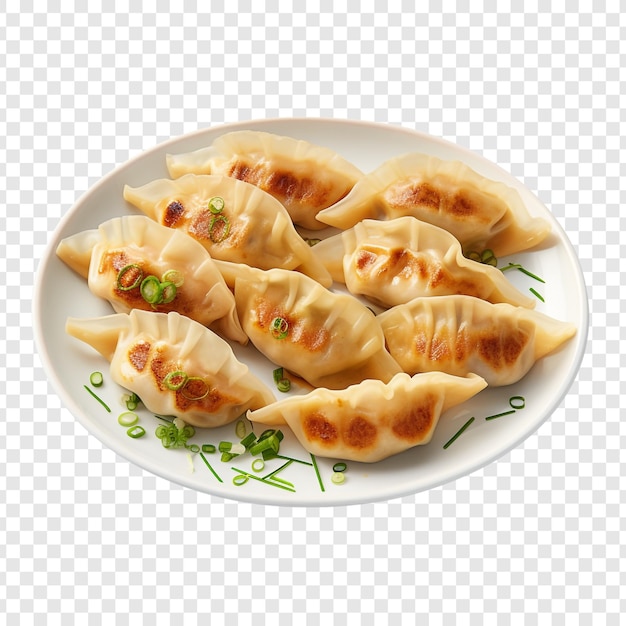 Free PSD gyoza isolated on transparent background