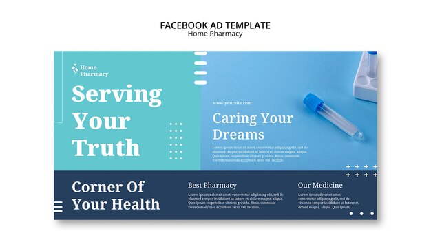 Home pharmacy template design