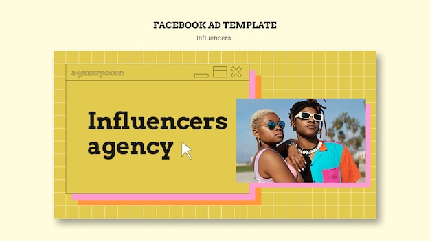 Influencer template design