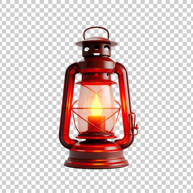 Free PSD islamic ramadan kareem lantern on transparent background