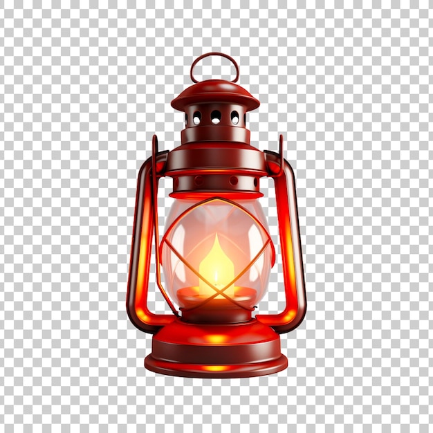 Free PSD islamic ramadan kareem lantern on transparent background