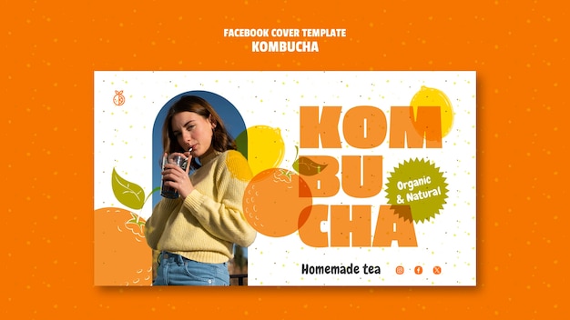 Kombucha template design