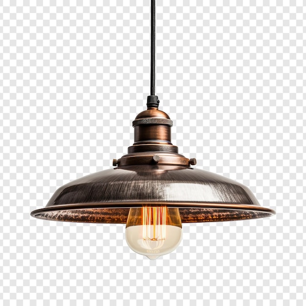 Free PSD light fixture isolated on transparent background