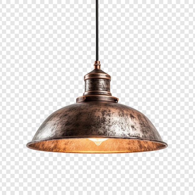 Free PSD light fixture isolated on transparent background