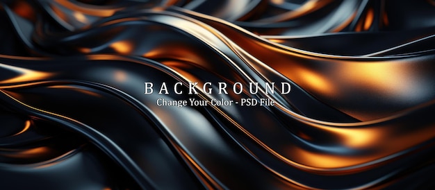 Free PSD luxury black background