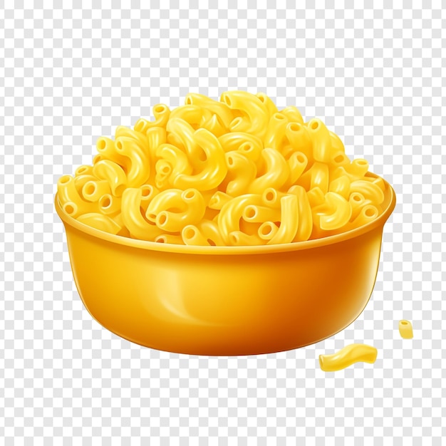 Free PSD mac and cheese isolated on transparent background