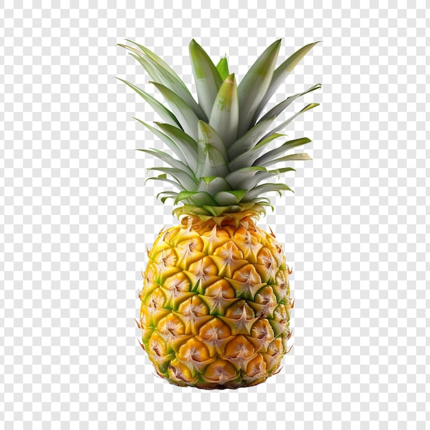 Free PSD pineapple fruit isolated on transparent background