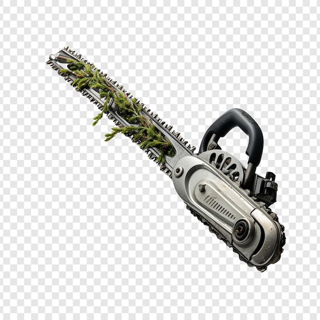 Free PSD pruning saw isolated on transparent background