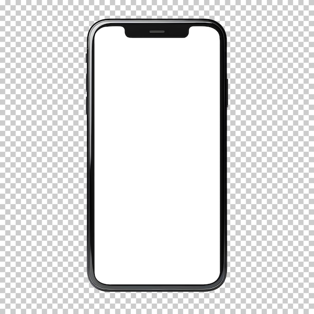 Free PSD psd phone template with blank frame for design