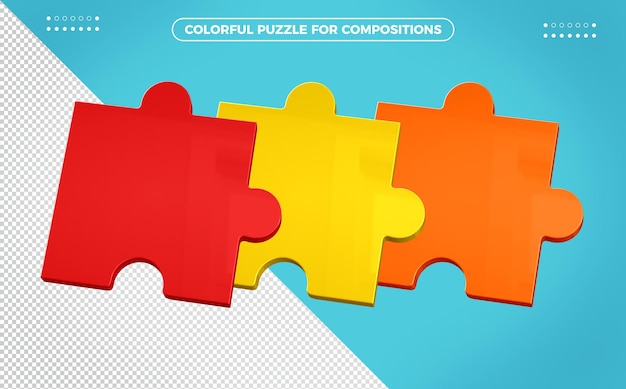 Free PSD puzzles for children's day