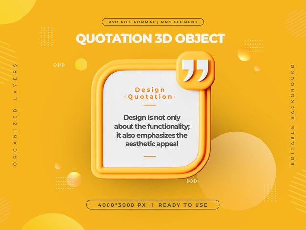 Quote Text Social Media Banner Design Template