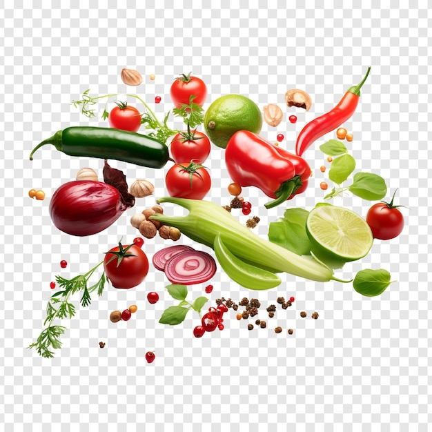 Free PSD relish isolated on transparent background