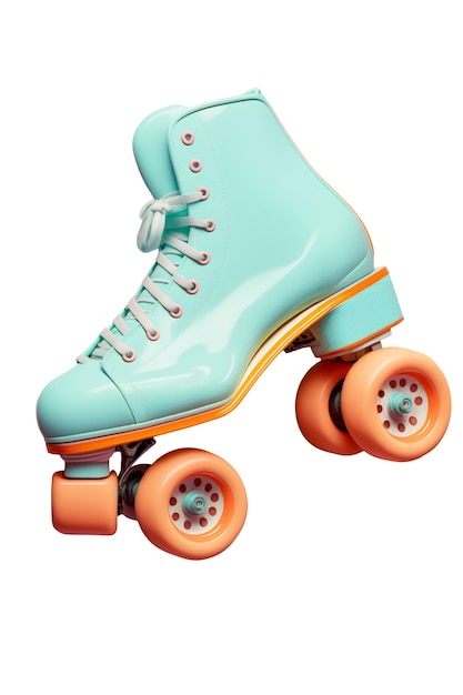 Roller skates isolated