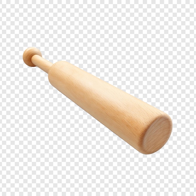 Free PSD a rolling pin isolated on transparent background