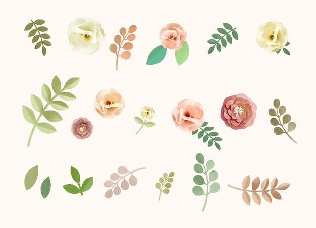 Free PSD rose pattern floral texture concept