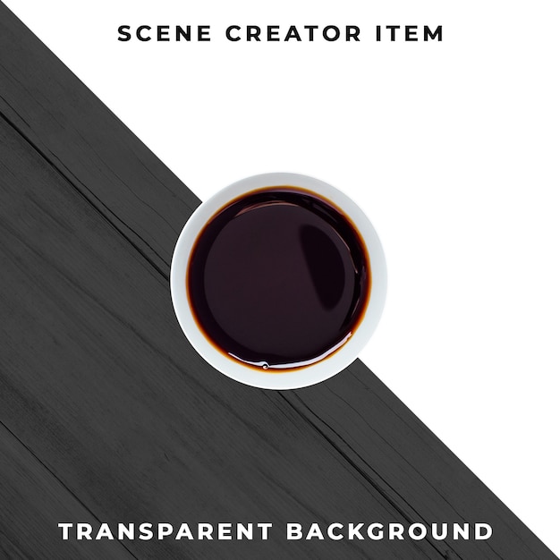 Sauce plate object transparent PSD