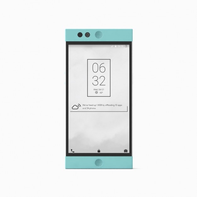 Free PSD screen phone mock up