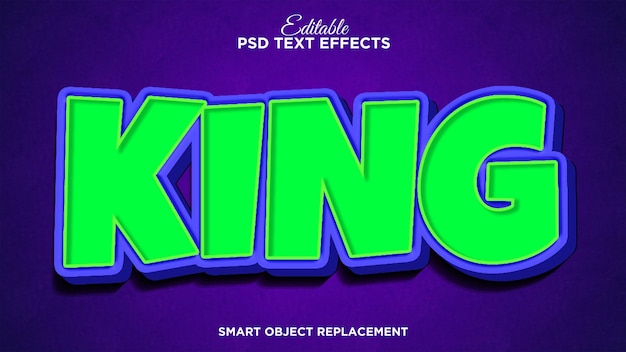 Free PSD shiny green text effecr with 3d extrude