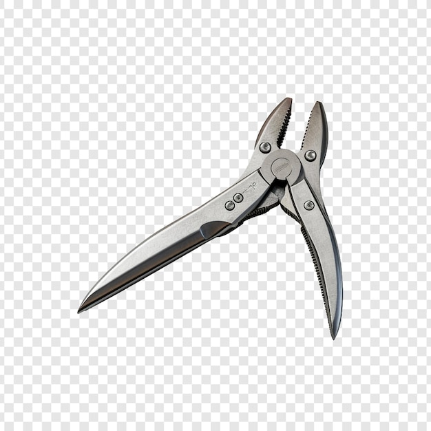 Free PSD slip joint pliers isolated on transparent background