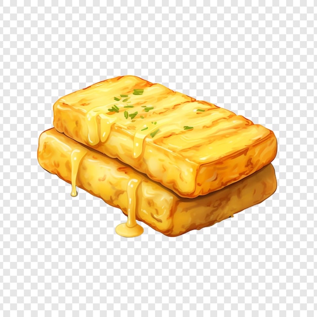 Free PSD tamagoyaki isolated on transparent background