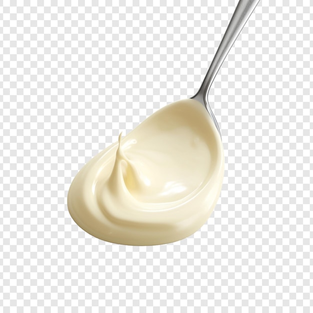 Free PSD tasty bechamel sauce png isolated on transparent background