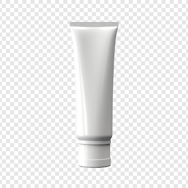 Free PSD toothpaste or cream in tube isolated on transparent background