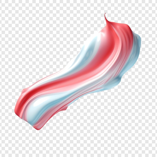 Free PSD toothpaste isolated on transparent background