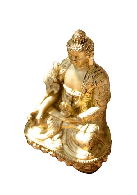 Free PSD view of buddha figurine