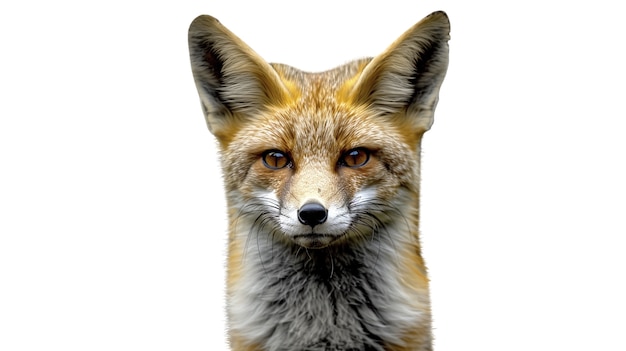 Free PSD view of wild fox