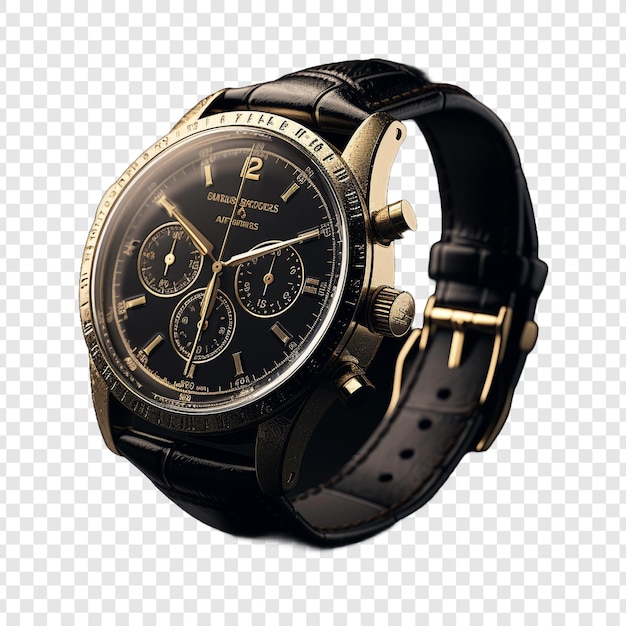 Free PSD watch isolated on transparent background