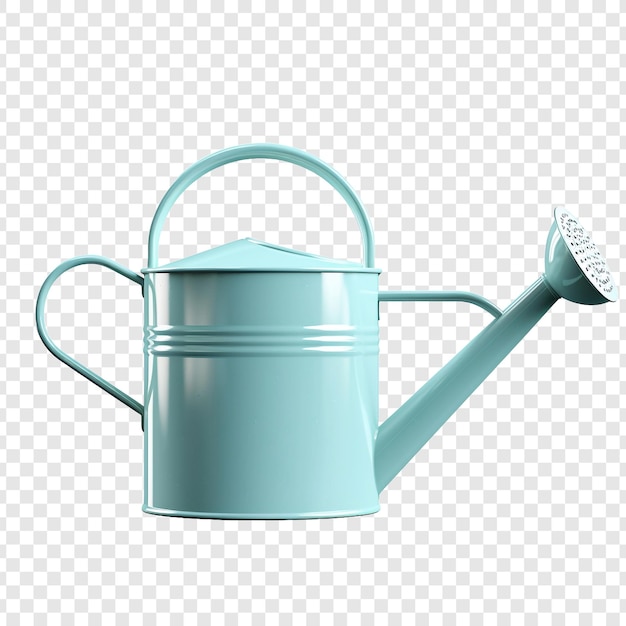 Watering can isolated on transparent background