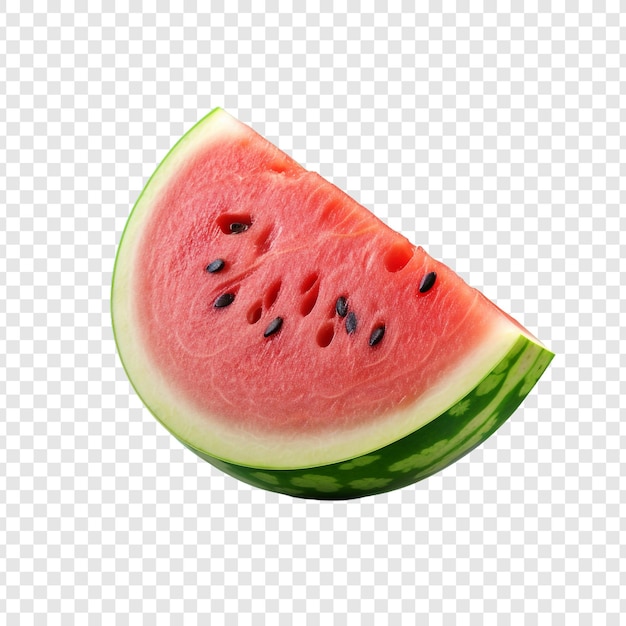 Free PSD watermelon fruit isolated on transparent background