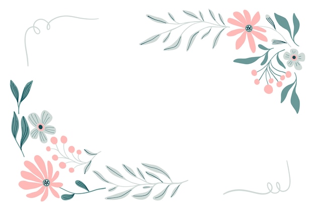 Free PSD wedding border design