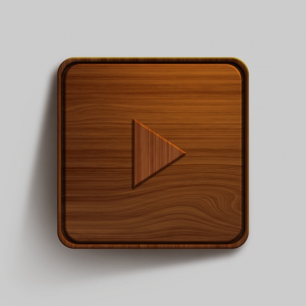 Wooden button design