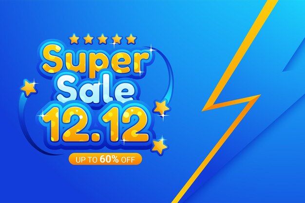 12.12 Shopping day sale banner background