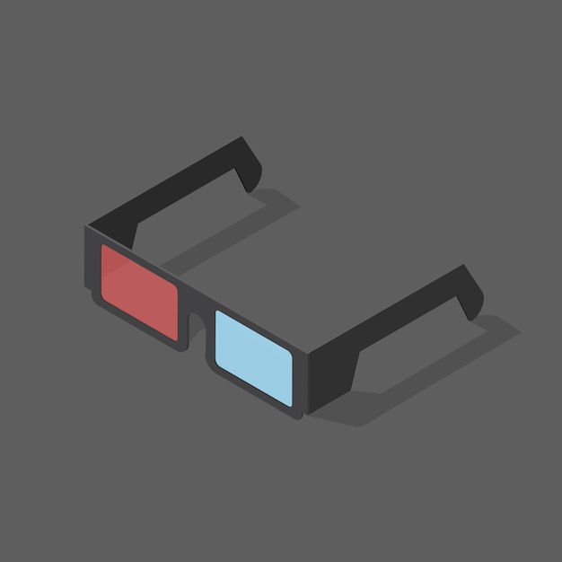 Free Vector 3d glasses 