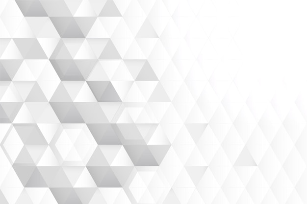 3d honeycomb copy space white background