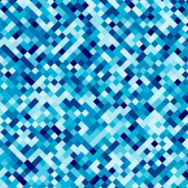 Free vector abstract background with blue pixel pattern design