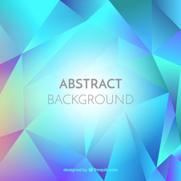 Free Vector abstract background with colorful geometric shapes